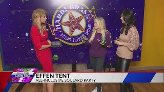 Check out the allinclusive premium bar at the Soulard Mardi Gras [upl. by Fransen]