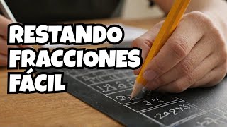 Cómo RESTAR FRACCIONES con DISTINTO Denominador [upl. by Eivla]