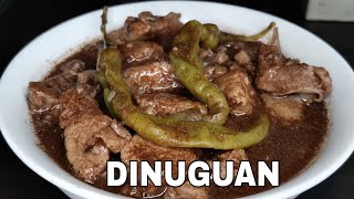 PORK DINUGUAN  TIDTAD KAPAMPANGAN  HOW TO COOK DINUGUAN  AMY GUEVARRA [upl. by Olivann]