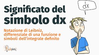 Significato del simbolo dx  Notazione di Leibniz e differenziale di una funzione  Matepensa [upl. by Atnoved]