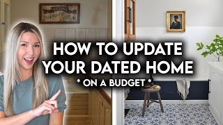 8 AFFORDABLE WAYS TO UPDATE A DATED HOME WITHOUT REMODELING [upl. by Adiazteb]