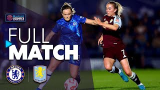 Full Match Chelsea v Aston Villa  Barclays WSL 202425 [upl. by Oniluap]