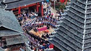 Gaoxiu Dong Village in Linxi Sanjiang Guangxi China and their joyful “Sweet Potato Festival” [upl. by Seigel194]