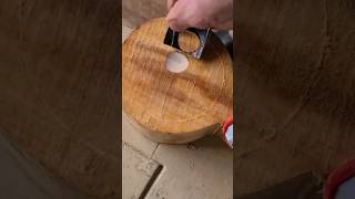 Wood carving satisfying video😍🪵woodcarving satisfyingvideo asmrsounds [upl. by Tnirb]