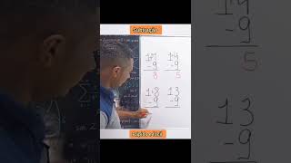 Macete de Subtração matematica enem math matemáticafácil maths [upl. by Nodyarb302]