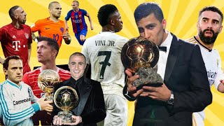 LE BALLON DOR CEST DEVENU NIMPORTE QUOI ET CELA NE DATE PAS DAUJOURDHUI    AVIS ET ANALYSE [upl. by Berlauda172]