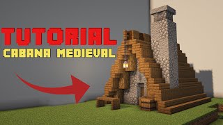 Como fazer um CELEIRO MEDIEVAL no MINECRAFT  tutorial [upl. by Ailedua638]