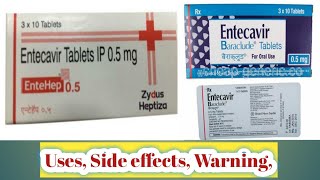 Entecavir tablet usesSide effectsWarnings in urduhindi [upl. by Whit]