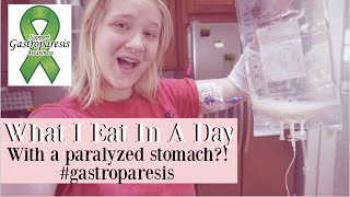 what i eat in a day with a paralyzed stomach gastroparesis [upl. by Esmerolda90]