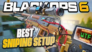 BEST SNIPING SETUP ON BO6 [upl. by Corder]