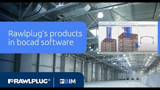 BIM Rawlplug Rawlplugs products in bocad software [upl. by Breech]