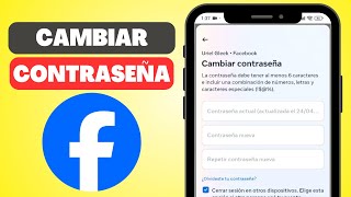 Cómo Cambiar la Contraseña de Facebook SIN la Contraseña Anterior FUNCIONA [upl. by Lexa317]