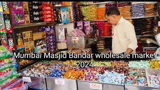 Mumbai Masjid Bandar wholesale market 2024 [upl. by Ayekram412]