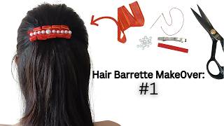 DIY Hair Barrettes Craft Your Own Chic Accessories [upl. by Emiatej602]