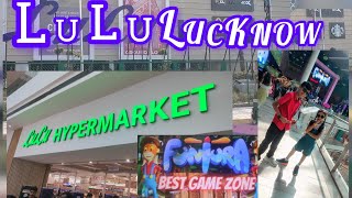 Lulu Mall Lucknow  Lulu Hypermarket  Funtura  Biggest Gaming Zone In Lucknow [upl. by Lebama]