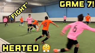 MEN’S LEAGUE INDOOR SOCCER GAME 7 FIGHT [upl. by Mayne]