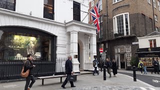 Famous Savile Row Bespoke Tailoring Shops  Mayfair London [upl. by Ramuk]