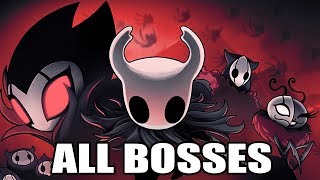 Hollow Knight  All Bosses With Cutscenes HD 1080p60 PC [upl. by Athalie492]