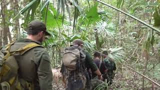 Burmese army camp observation part 3  200 M  Free Burma Rangers  Karen State Burma  2017 [upl. by Inahc]