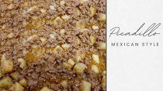 Beef Picadillo with Potatoes  Mexican Style Ground Beef with Potatoes [upl. by Odetta]