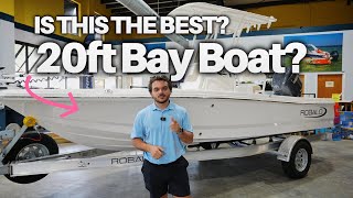 Is this the Best 20ft Hybrid Bay Boat  Robalo 206 Cayman Overview [upl. by Newfeld]