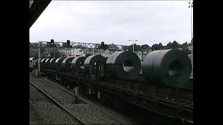 HST Line Blocked HST Naming at Cardiff quotMeditequot 66709 July 2005 [upl. by Mcclenaghan]