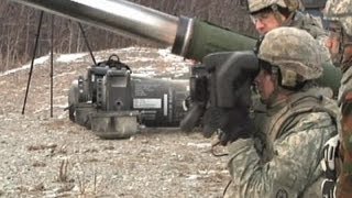 India US Soldiers Fire the Javelin AntiTank Missile [upl. by Barbey586]