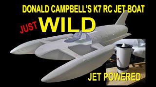 DONALD CAMPBELLS K7 RC JET BOAT rcboats rcbfans jetboat donaldcampbells [upl. by Revorg]