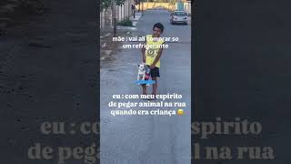 JOVEM SAI PARA COMPRAR PÃO E ADOTA UM CACHORRO cachorro adote dog pets amor resgate rescue [upl. by Bumgardner]