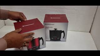 Unboxing Westpoint Best Multi purpose Electric Kettle 18 liter 6175 and 6275 model [upl. by Airamzul]