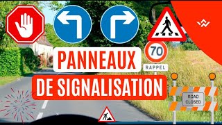 Les panneaux de signalisation et leur signification  code de la route [upl. by Seyer]