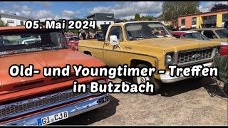 Old und Youngtimer  Treffen in Butzbach 05 Mai 2024 Butzbach Hessen Germany [upl. by Ankney364]