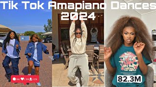 Best of amapiano dance challenges  2024 😱🔥🥵 tiktokamapianodances amapiano tiktokviral trending [upl. by Ecille10]