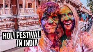 We Celebrated Holi In India  What To Expect [upl. by Epps]