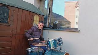 wet wet wet angle eyes drum cover by christykelly [upl. by Aerdnaek575]