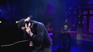 J Cole performs quotBe Freequot live on David Letterman [upl. by Hiro325]