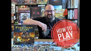 Forbidden Stars board game how to play [upl. by Ennasus]