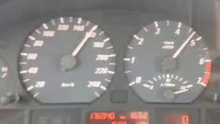 Bmw e46 325CiA Cabrio acceleration 0180 [upl. by Nnaillek]