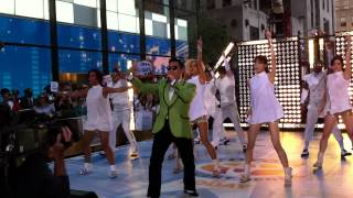 fancam PSY  Gangnam Style 강남스타일 Live  NY Today Show HD [upl. by Ilaw]