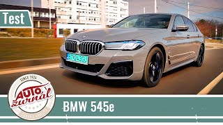 BMW 545e xDrive TEST 2021 Prvá liga hybridná 👌 [upl. by Engis499]