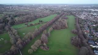 Farnham Castle from the air [upl. by Stirling]