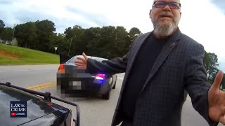 Georgia Police Chief Gets Heated During Traffic Stop by Neighboring Town’s Officers [upl. by Innavoeg]