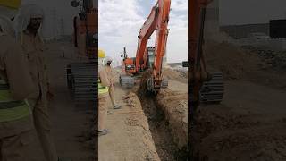 excavator Excavation work short trend faisalsami [upl. by Narah]