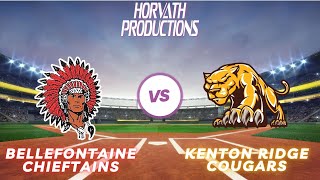 Bellefontaine Chieftains vs Kenton Ridge Cougars  High School Boys Baseball  Playoffs Round 3 [upl. by Atinal276]