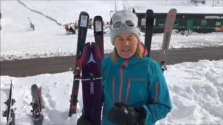 Atomic Backland 85 W  2018 Ski review [upl. by Sedicla231]