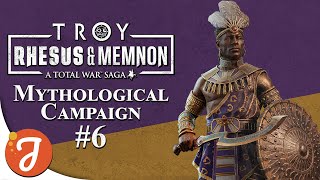 AMBUSH TACTICS  Memnon Mythos Campaign 06  A Total War Saga TROY [upl. by Hashum62]