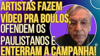 TIRO NO PÉ artistas fazem novo vídeo para Boulos ofendem os paulistanos e pioram tudo [upl. by Namruht]