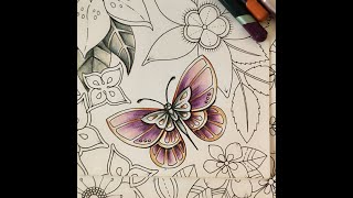 DERWENT ARTISTS PENCILS Coloring amp Mixing with Derwent Lightfast amp Procolour adultcolorbook [upl. by Arni]