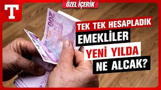 Emeklilerin Maaşı Ne Olacak İşte Son Senaryoya Göre Tek Tek Hesap  Türkiye Gazetesi [upl. by Tneciv]