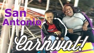 VlogSan Antonio Carnival San Antonio Rodeo [upl. by Downs849]